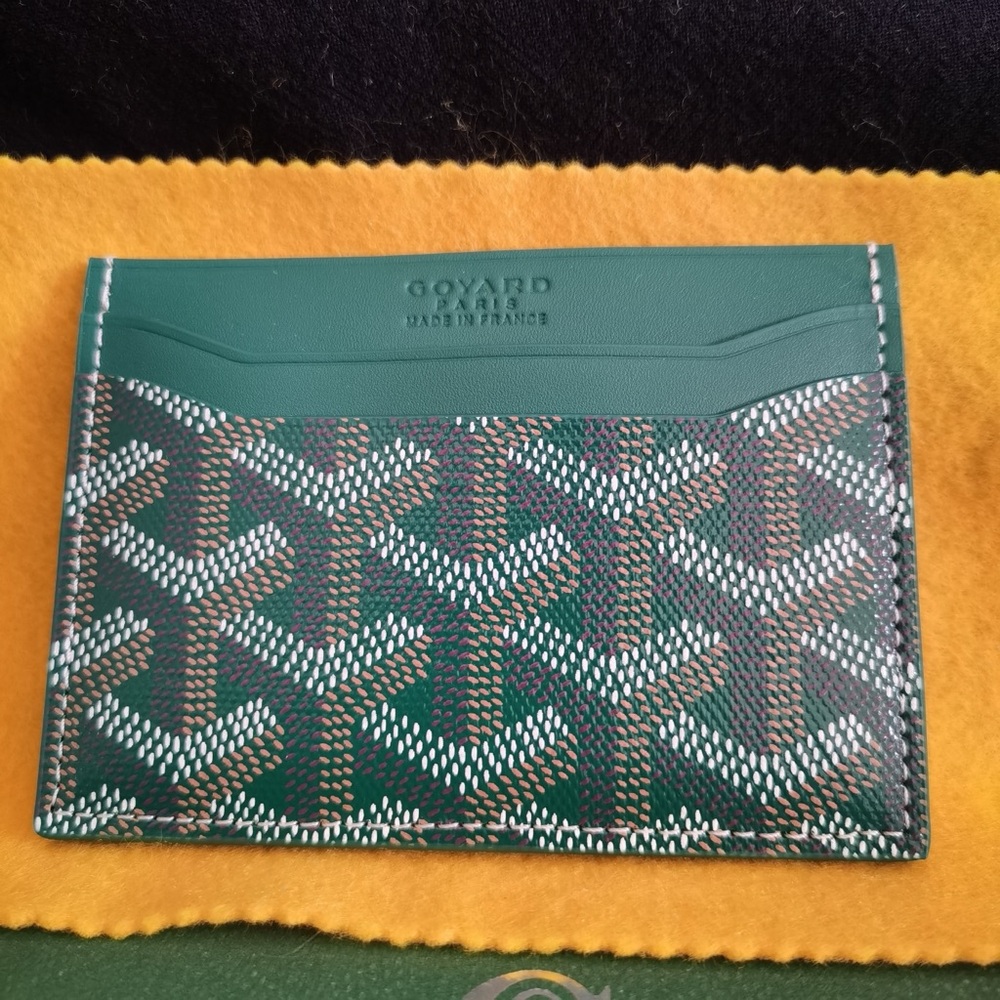 Goyard Emerald Green Card Holder